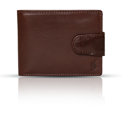 Exquisite Men's Leather Bifold Wallet: Timeless Style & Superior Craftsmanship