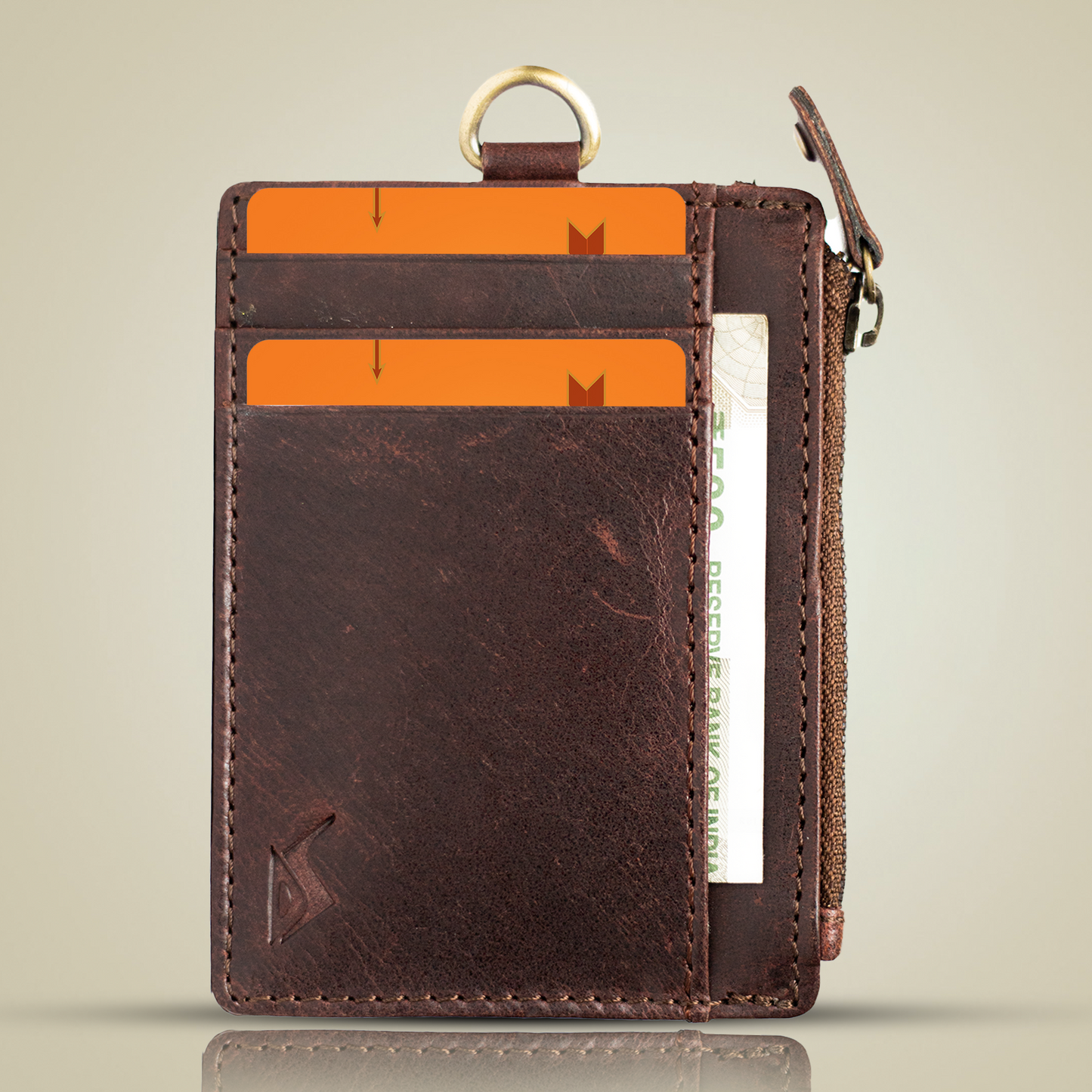 Crunch Leather Card Holder: Elevate Your Daily Carry