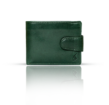 Exquisite Men's Leather Bifold Wallet: Timeless Style & Superior Craftsmanship