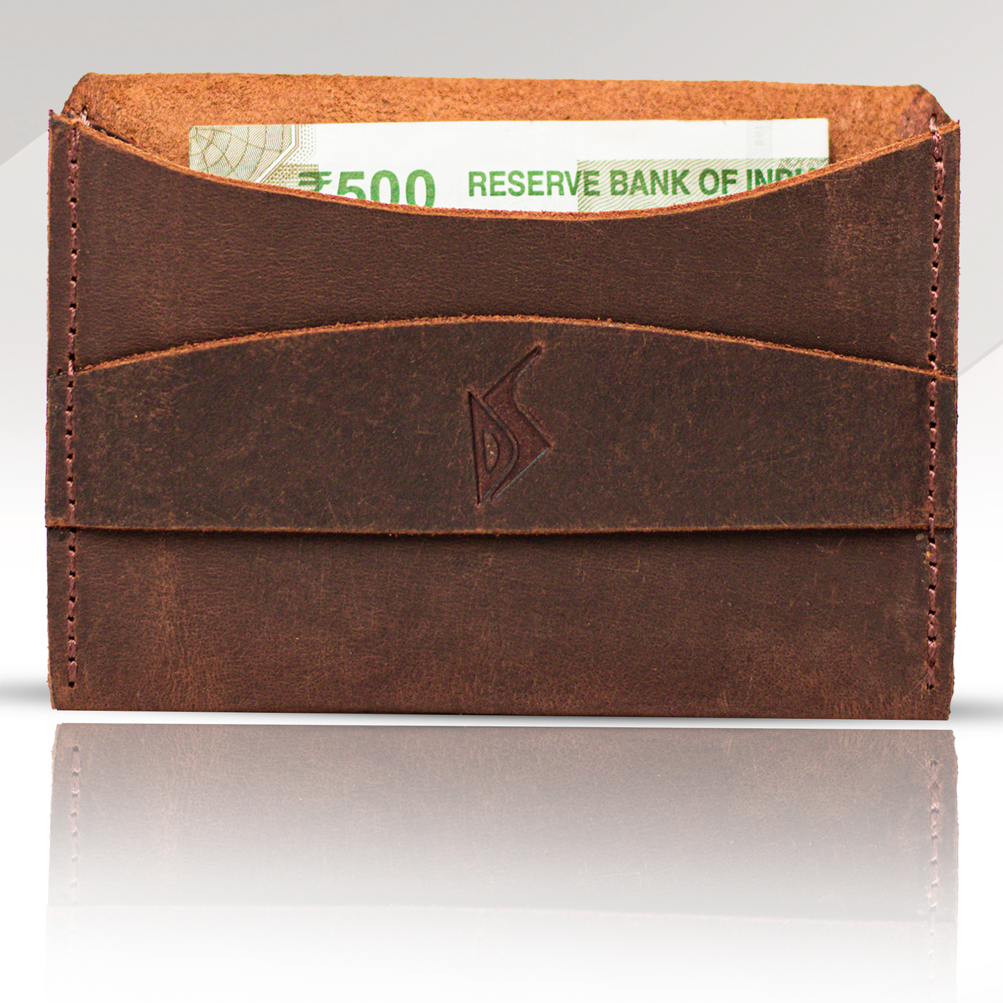 Sophisticated Leather Card Holder - Practical Elegance for Daily Essentials