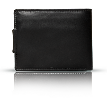 Exquisite Men's Leather Bifold Wallet: Timeless Style & Superior Craftsmanship